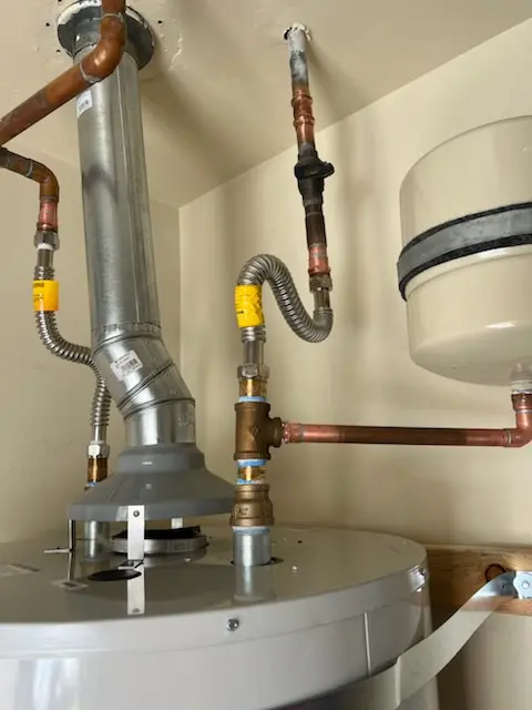 Water heater installation and plumbing repair in Galena